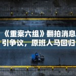 《重案六组》翻拍消息引争议，原班人马回归可能性几何？